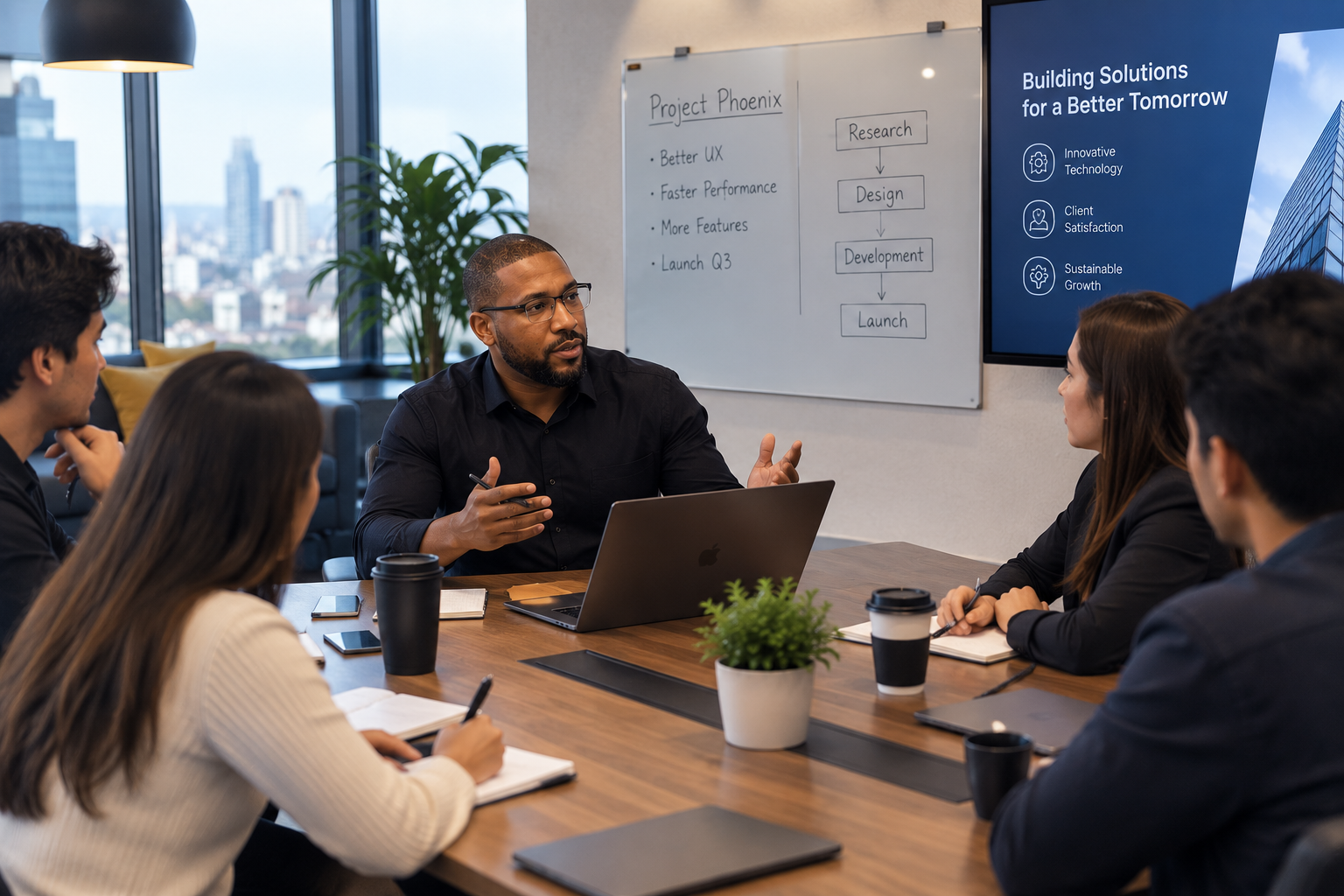 Marketing planning session